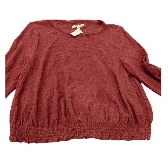 MADEWELL | long sleeve top with bell sleeves - Picture 4 of 6